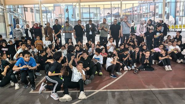 مدير الرياضة بالقليوبية يتفقد تدريبات المشروع القومى للموهبة الحركية