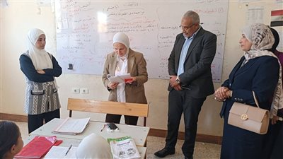 مدير تعليم القاهرة تتابع مراجعات الشهادة الإعدادية ببدر… رسالة حاسمة للطلاب: الفرصة أمامكم والتفوق قرار