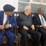 مرتضى منصور يقدم واجب العزاء في المحامي مختار نوح القيادي المنشق عن الجماعة