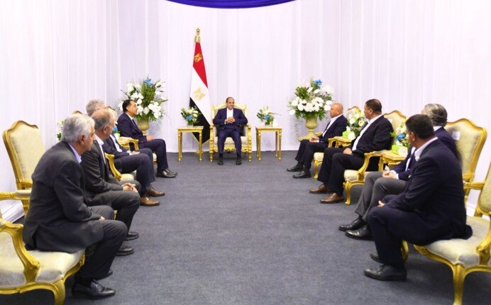 مصر.. المتحدث الرئاسي ينشر صور جولة الرئيس السيسي التفقدية للأعمال الإنشائية لمحطة الأهرامات