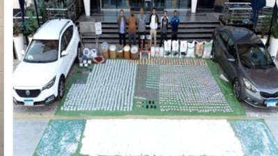 مضبوطات بـ121 مليون جنيه.. ضبط تشكيل عصابي بتهمة جلب الأقراص والعقاقير المخدرة للاتجار بها