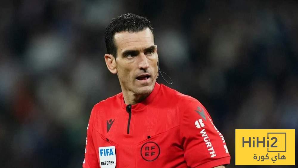 من هو حكم مباراة ريال مدريد وألافيس في الدوري الإسباني؟