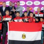 منتخب المصارعة الرومانية تحت 20 سنة يتوج بكأس البطولة الأفريقية بعد حصد 8 ميداليات