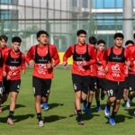 منتخب الناشئين يختتم تدريباته استعداداً لمواجهة الجزائر ودياً