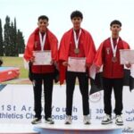 منتخب مصر لألعاب القوى يتصدر البطولة العربية 6 ميداليات