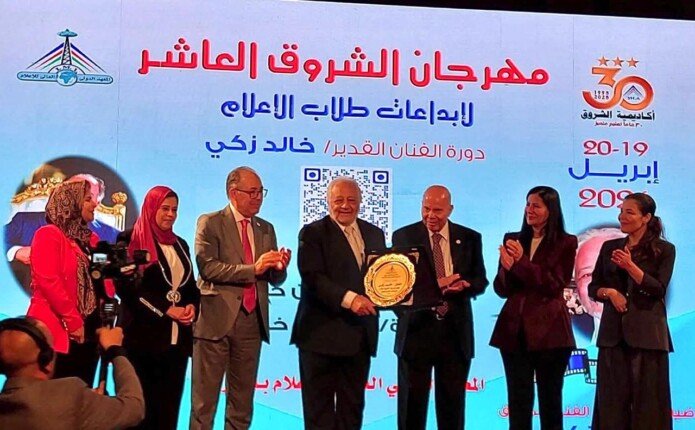 مهرجان الشروق العاشر لإبداعات طلاب الإعلام يكريم الفنان خالد زكي ويعلن فوز 51 عملا إعلاميا