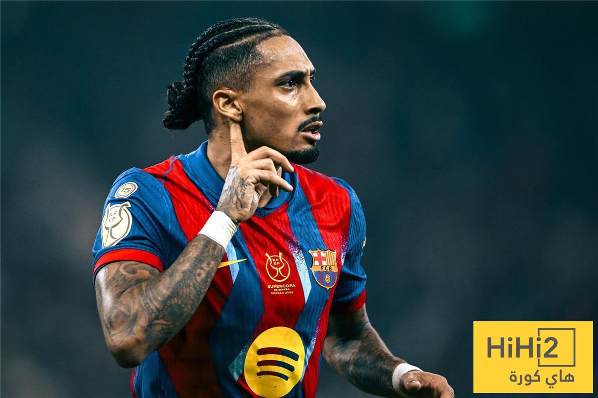 موقف رافينيا من المشاركة مع برشلونة أمام ريال مدريد