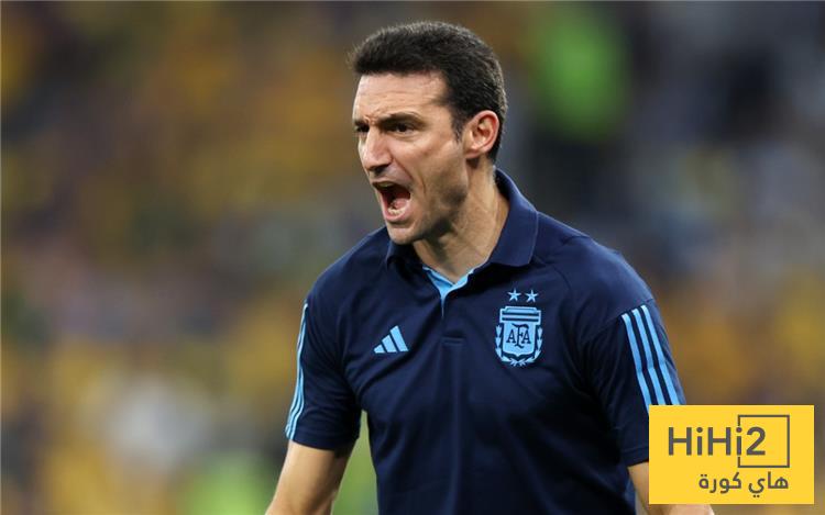 موقف سكالوني من تدريب ريال مدريد