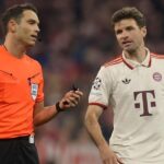 نتائج بايرن ميونخ مع حكم مباراته ضد باريس سان جيرمان