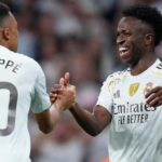 نسبة فوز ريال مدريد بتواجد فينيسيوس ومبابي وعند غياب أحدهما