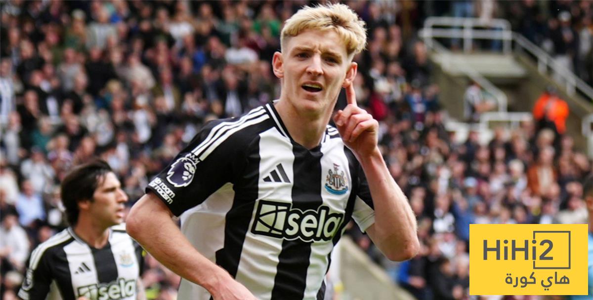 نيوكاسل يعلنها .. سعر جوردون يتحدد حسب المشتري !