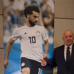 هاني أبو ريدة يطمئن على جاهزية محمد صلاح لكأس العالم