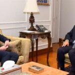 وزير الخارجية يلتقي أمين عام وزارة الخارجية الفرنسية بمناسبة انعقاد الجولة الأولى بين مصر وفرنسا