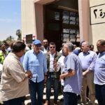 وزير الري ومحافظ أسوان يتفقدان وادي النقرة ويشهد احتفال المزارعين بنجاح الموسم الشتوي