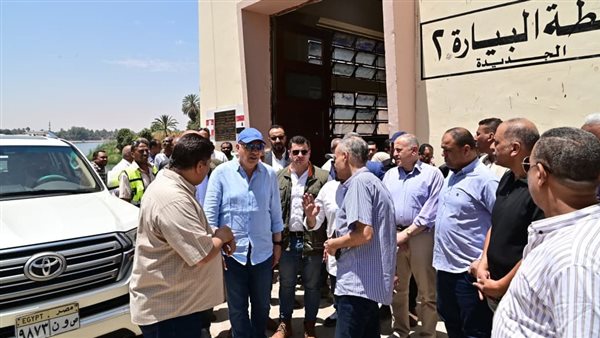 وزير الري ومحافظ أسوان يتفقدان وادي النقرة ويشهد احتفال المزارعين بنجاح الموسم الشتوي