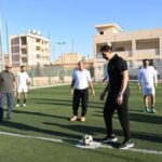 وزير الرياضة ومحافظ شمال سيناء يتفقدان مركز شباب العريش