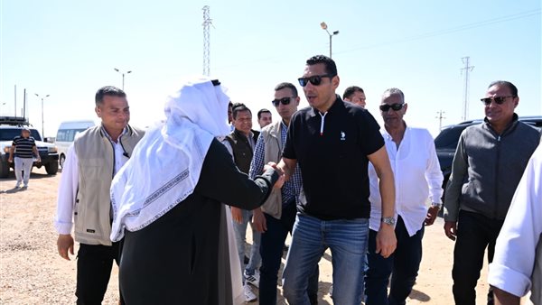 وزير الرياضة يتفقد مركز شباب الشهداء بمحافظة شمال سيناء ويوجه بسرعة التنفيذ