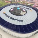 وكالة السلامة الجوية تمنع برشلونة من وضع اسم الراعي في السقف