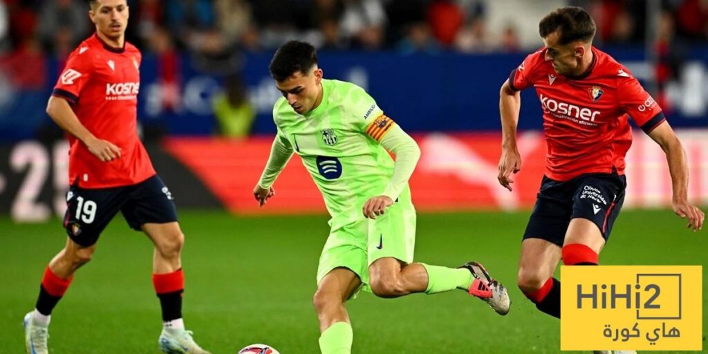 100 مباراة.. تاريخ مواجهات برشلونة وأوساسونا