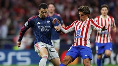 آرسنال ضد أتلتيكو مدريد.. موعد مباراة آرسنال وأتلتيكو مدريد في إياب نصف نهائي دوري أبطال أوروبا والقنوات الناقلة- نبض مصر