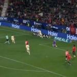 أوساسونا ضد برشلونة.. فيران توريس يسجل الهدف الثاني لـ برشلونة في مرمى أوساسونا بالدوري الإسباني