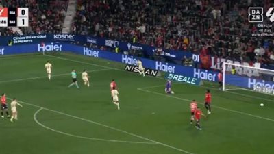 أوساسونا ضد برشلونة.. فيران توريس يسجل الهدف الثاني لـ برشلونة في مرمى أوساسونا بالدوري الإسباني
