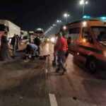 إصابة 9 مواطنين في تصادم ملاكي وميكروباص على طريق إسنا الزراعي الشرقي