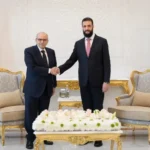 الشرع يستقبل سلام في دمشق