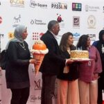 بالتورتة والأيس كريم.. متدربو ورشة التروكاج على ريد كاربت ختام مهرجان الإسكندرية للفيلم القصير