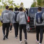 بعثة منتخب الناشئين تصل إلى المغرب للمشاركة في كأس الأمم الأفريقية