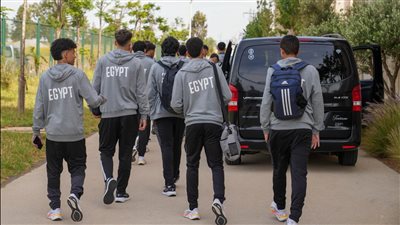 بعثة منتخب الناشئين تصل إلى المغرب للمشاركة في كأس الأمم الأفريقية