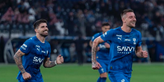 تفوق كاسح.. الهلال يهيمن على الحزم !