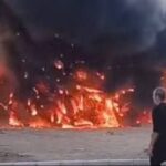 حريق داخل مبنى يضم أربعة طوابق في ثاين.. وتصرف زعيم للمعارضة ينقذ الموقف ويمنع وقوع كارثة