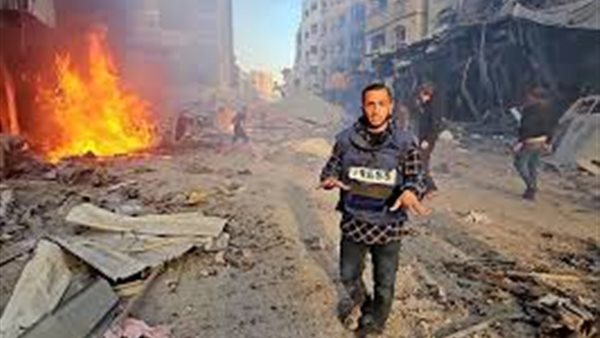 صحفيو غزة يوثقون جرائم الاحتلال- نبض مصر