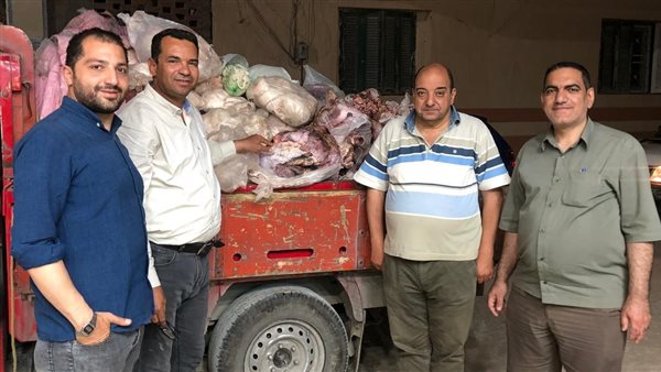 ضبط 1332 كجم لحوم فاسدة قبل طرحها بأسواق الفيوم- نبض مصر
