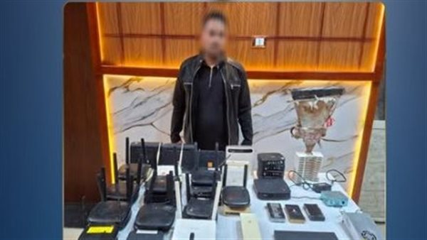 ضبط شخص يدير شبكتين للبث التلفزيوني غير المرخص بالشرقية- نبض مصر
