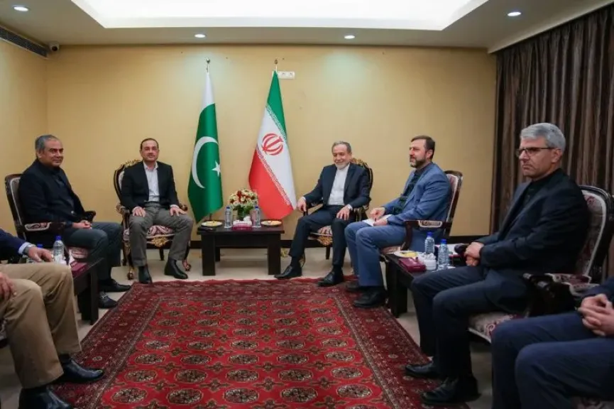 من اجتماع باكستاني إيراني خلال جهود الوساطة