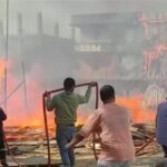 عاجل| نشوب حريق داخل مدينة الانتاج الاعلامي في لوكيشن عمل للفنان محمد أنور