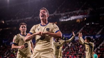 ماتش برشلونة.. اهداف ونتيجه وملخص مباراة برشلونة وأوساسونا في الدوري الإسباني