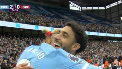 مان سيتي ضد برينتفورد.. إيرلينج هالاند يسجل الهدف الثاني لـ مانشستر سيتي في مرمى برينتفورد بمساعدة عمر مرموش- نبض مصر
