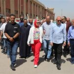 محافظ القاهرة يتفقد سوق التونسى الحضارى بحى البساتين