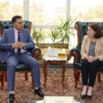 محافظ القليوبية يبحث مع وفد البنك الدولي مستجدات مشروع إدارة تلوث الهواء وتغير المناخ بالقاهرة الكبرى