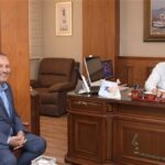 محافظ بورسعيد يستقبل رئيس مجلس إدارة شركة الغازات الصناعية