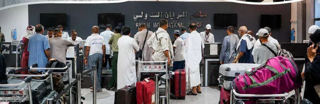 مطار الريان الدولي يُشعل شمعة أولى رحلات تفويج الحجاج- نبض مصر