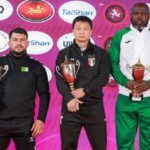 منتخب المصارعة الحرة للرجال يحصد 8 ميداليات وكأس البطولة الأفريقية بالإسكندرية