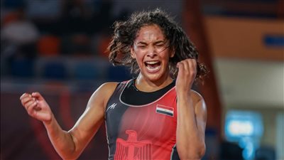منتخب المصارعة للسيدات يحصدن ميداليتين في البطولة الأفريقية بالإسكندرية 