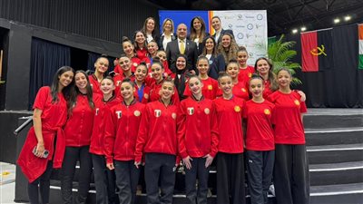 منتخب مصر للجمباز الإيقاعي يحصد 27 ميدالية ويتصدر أفريقيا 2026
