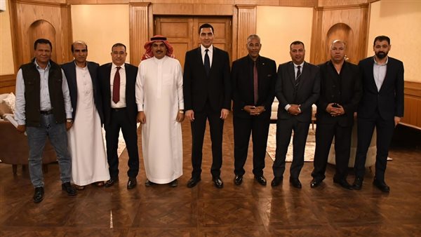 وزير الرياضة يلتقي عدد من رؤساء مجالس إدارات أندية محافظة شمال سيناء
